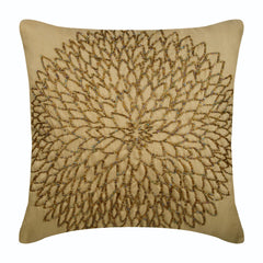 Gold Blossomings Euro Sham