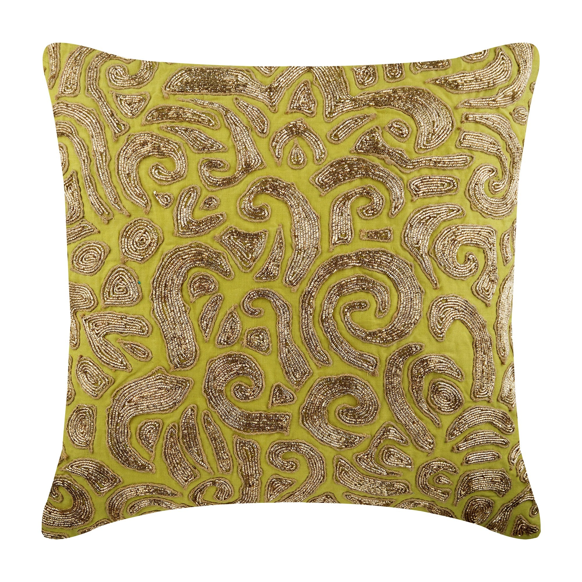 Gold Carnival Pillow Cover
