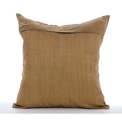 Gold Celebration Trellis Throw Pillow Cover