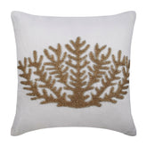 Gold Coral Hunt Pillow Cover