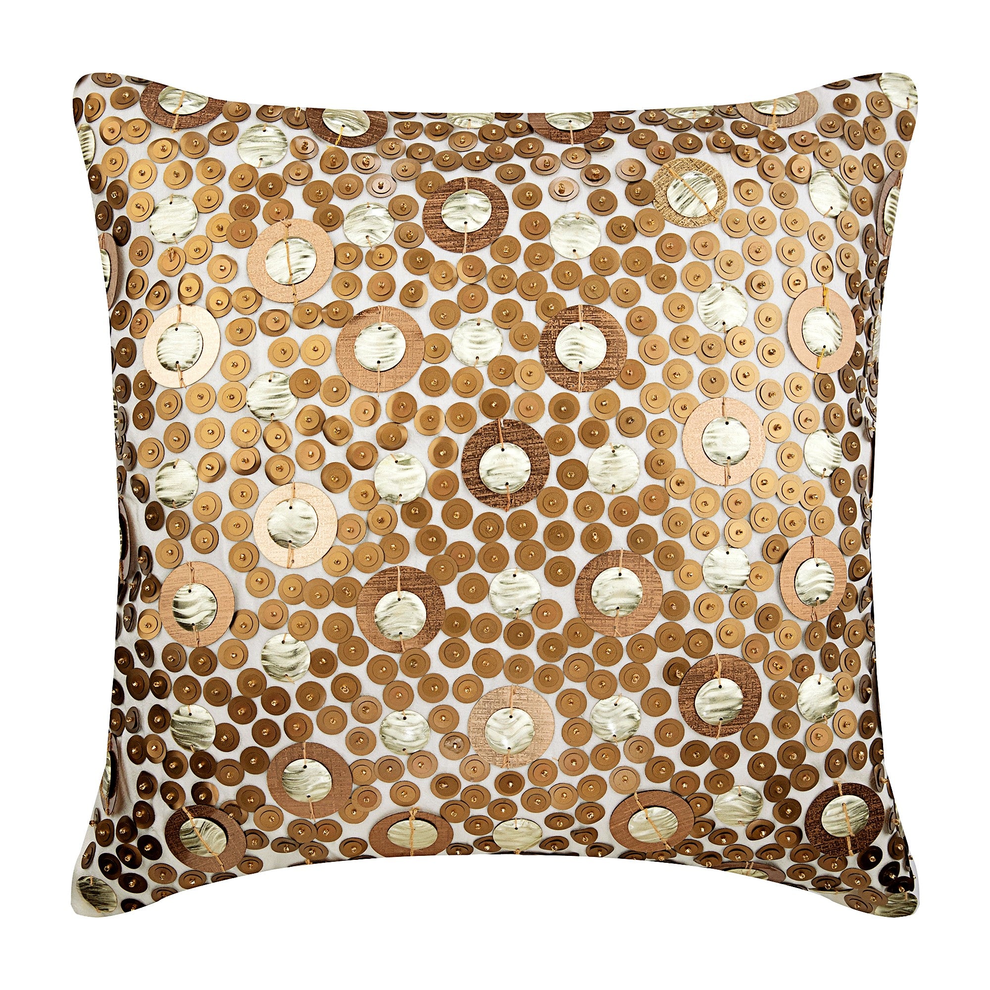 Gold Disco Balls Pillow Cover