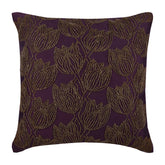 Gold Tulips Pillow Cover