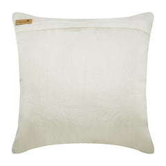 Gold Wedding - Ivory Silk Throw Pillow Cover