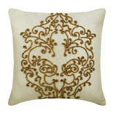 Gold Wedding Pillow Cover