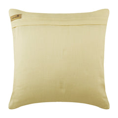 Gold Center - Gold Art Silk Throw Pillow Cover