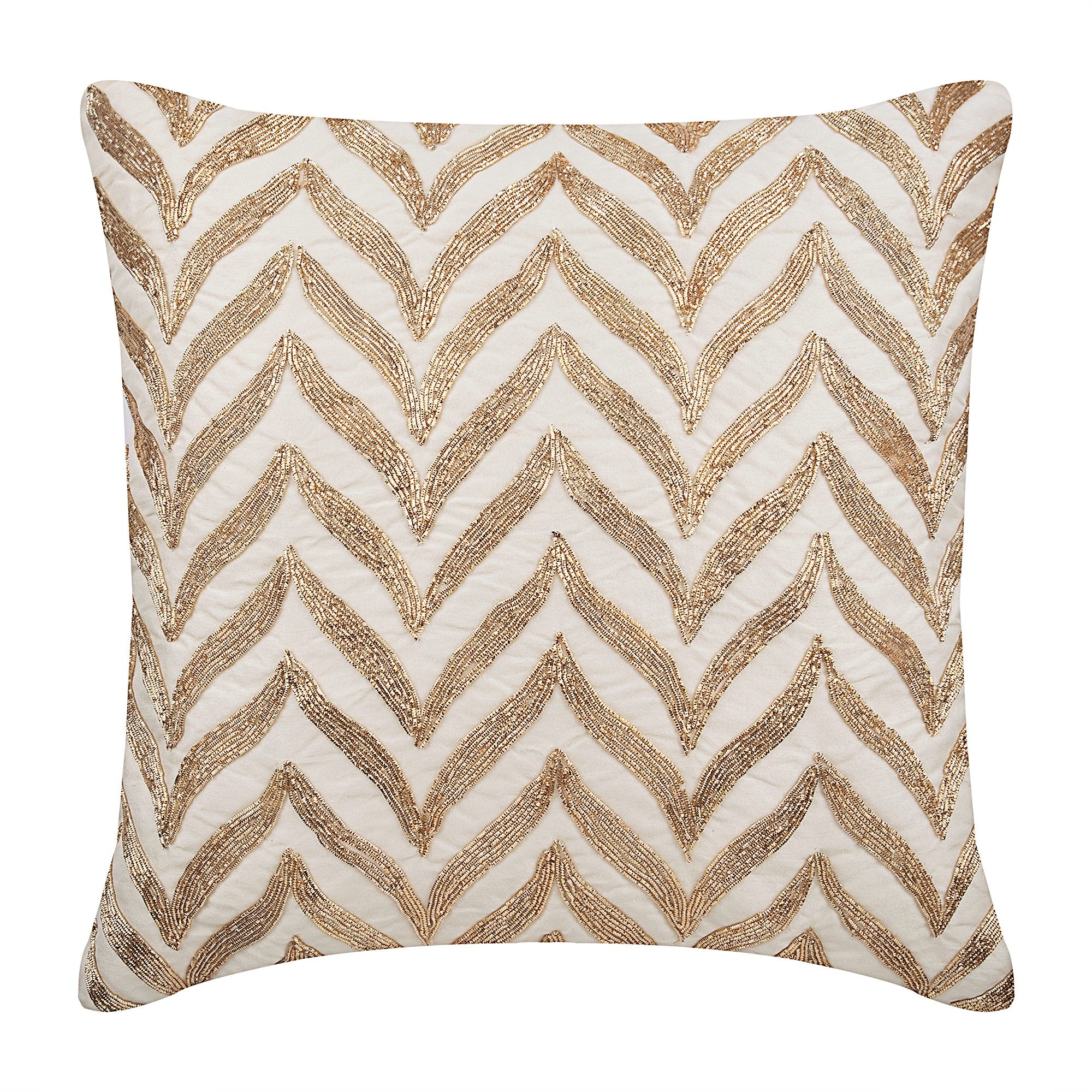 Golden Divide Pillow Cover