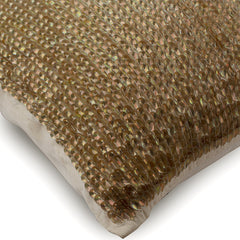 Golden Drops Silk Decorative Euro Sham