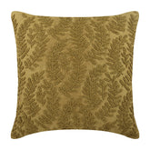 Golden Ivy Leaves Decorative Euro Sham