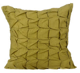 Green Eyed Pillow Cover