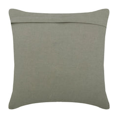 Grey Linen Texture - Gray Cotton Linen Throw Pillow Cover