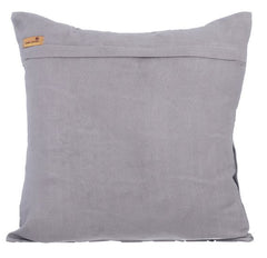 Grey Love Tune - Gray Suede Throw Pillow Cover