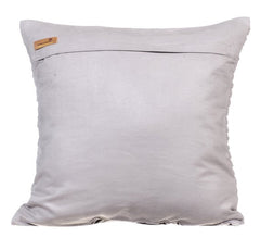 Grey Wind Folds - Gray Faux Suede Throw Pillow Cover