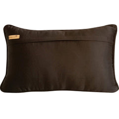 Moroccan Ceramics - Black & White Wool Decorative Lumbar Pillow Cover