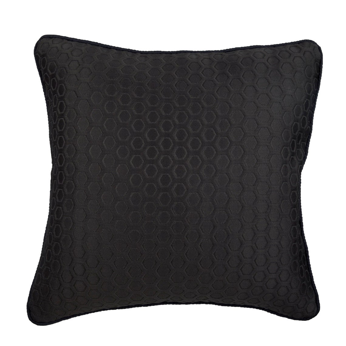 Charcoal Grey Beehive Pillow Cover