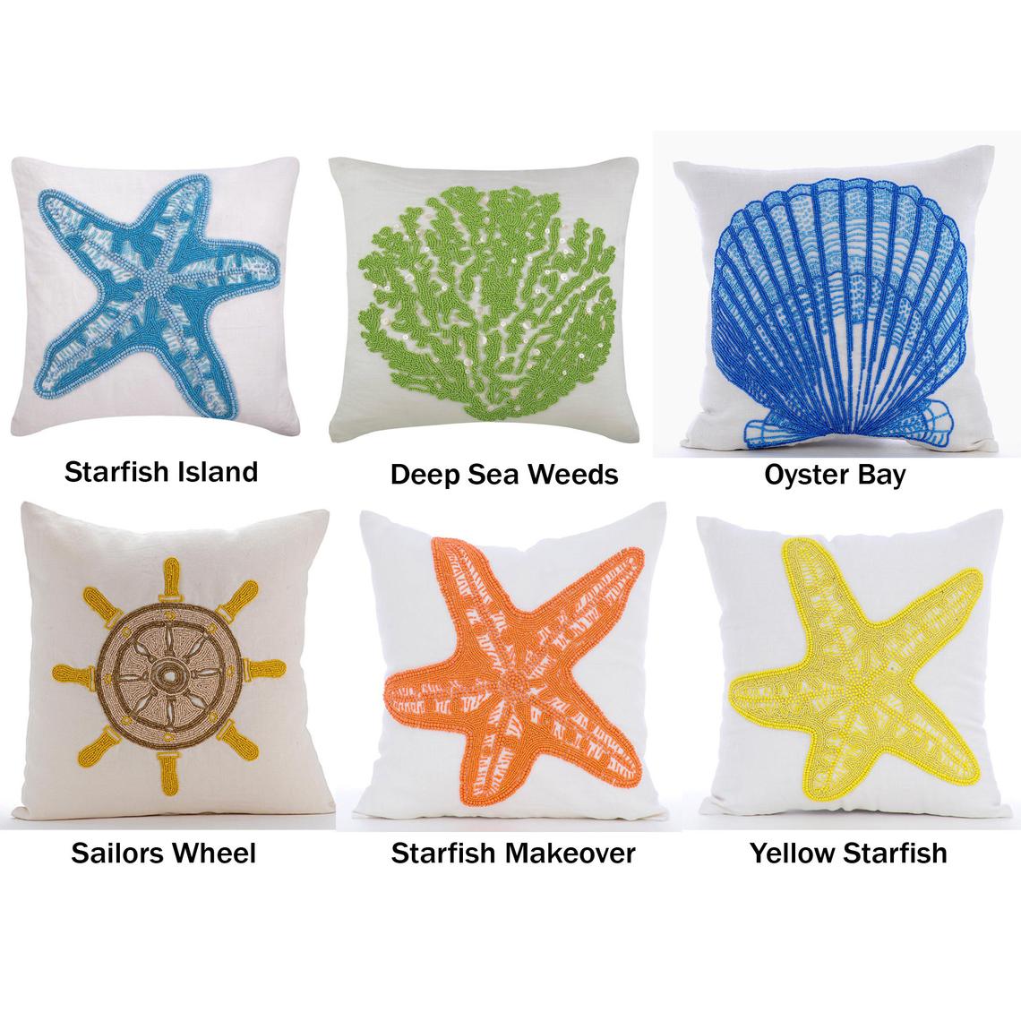 Sea Creature Pillow Collection