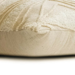 Everly Neutral - Beige Linen Decorative Euro Sham