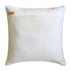 Concrete Text - Grey Cotton Throw Pillow Cover