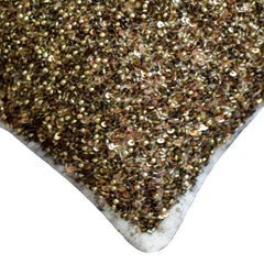 Brown Dazzled - Brown Linen Decorative Euro Sham