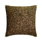 Brown Dazzled Decorative Euro Sham