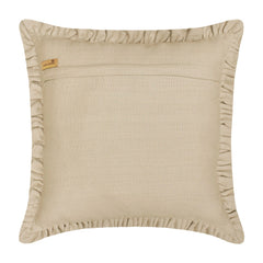 Alisa - Blue Linen Throw Pillow Cover