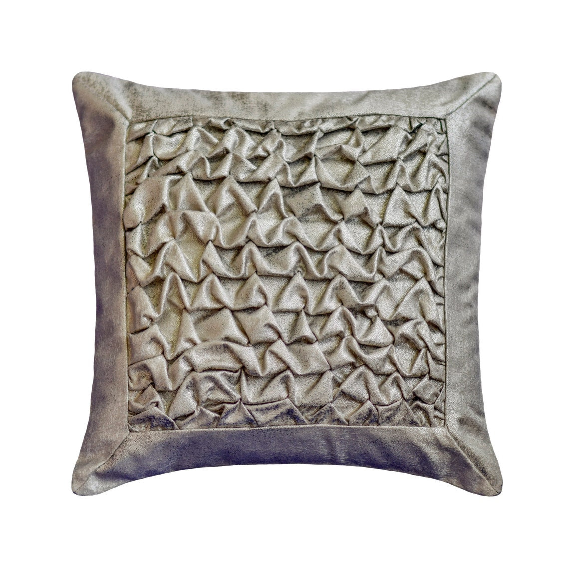 Aluminum Foil Throw Pillow Cover