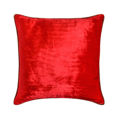 Red Shimmer Decorative Euro Sham