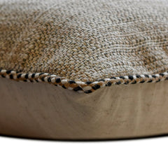 Jute Ready - Beige Jute Throw Pillow Cover
