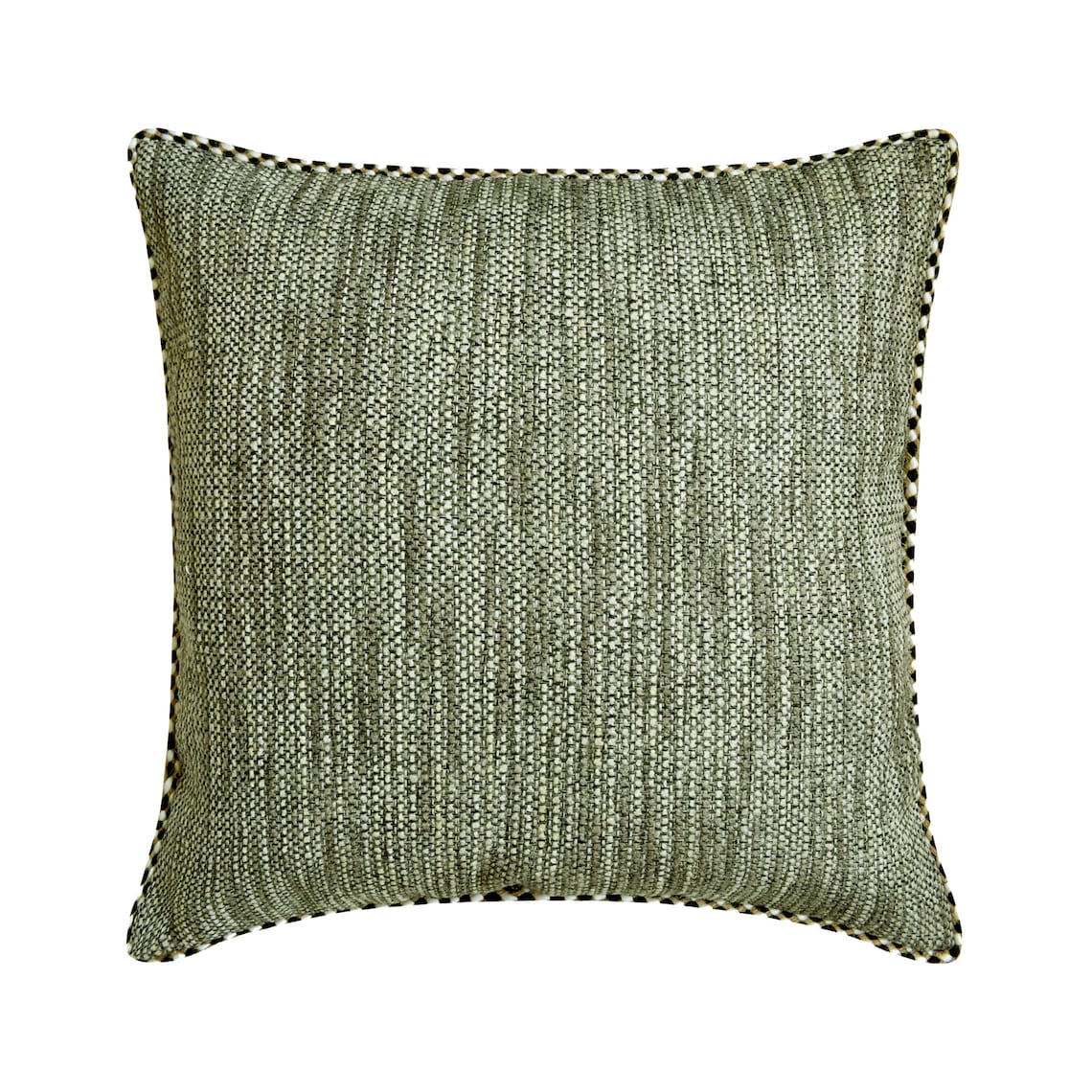 Sage Jute Throw Pillow Cover