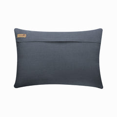 Secretly Dreaming - Grey Linen Lumbar Pillow Cover