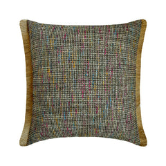 Jute Carnival Throw Pillow Cover