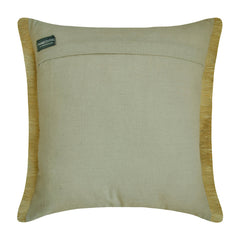 Jute Fringe - Beige Jute Throw Pillow Cover