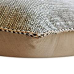 Sage Jute - Sage & Beige Jute Throw Pillow Cover