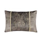 Resplendent Grey Lumbar Pillow Cover