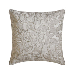 Abra - Brown Velvet Throw Pillow Cover