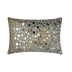 Anayna Grey Lumbar Pillow Cover