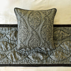 Paisley History Decorative Bed Runner and Pillow Cover