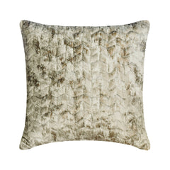 Foil Chevron Throw Pillow Cover