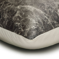 Quartz Center Grey Lumbar Pillow Cover