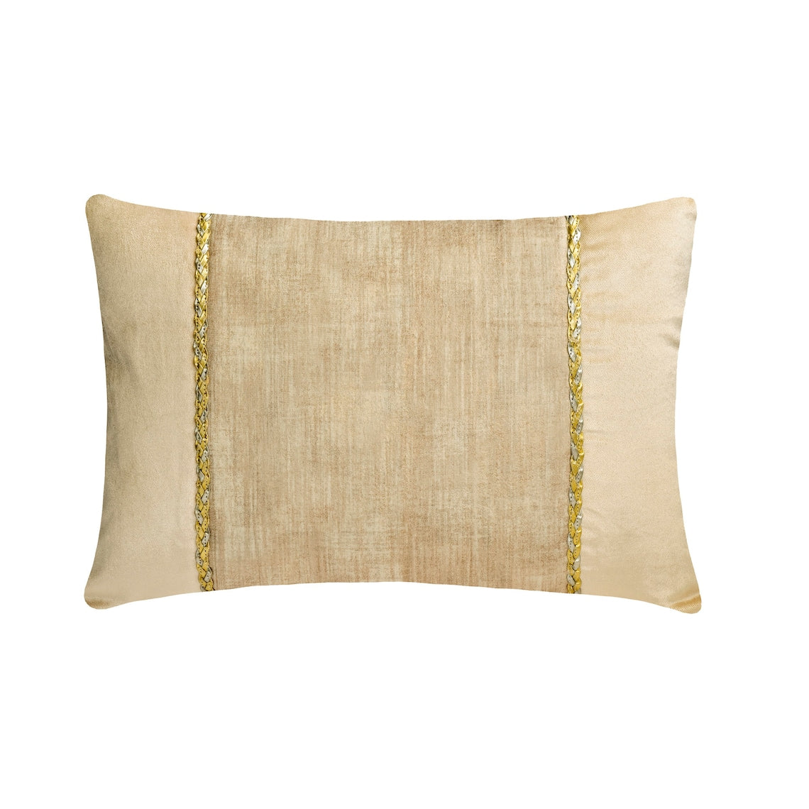 Resplendent Cream Lumbar Pillow Cover