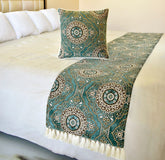 Ahmet Decorative Bed Runner and Pillow Cover