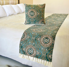 Ahmet Decorative Bed Runner and Pillow Cover