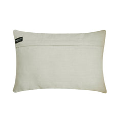 Terra Grey - Grey Jute & Linen Lumbar Pillow Cover