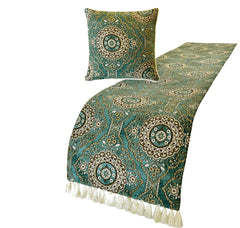 Ahmet Decorative Bed Runner and Pillow Cover