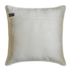 Medhakara - Teal Blue Suede Throw Pillow Cover