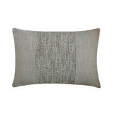 June Grey Lumbar Pillow Cover