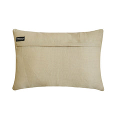 Lux Grey - Grey Faux Leather Lumbar Pillow Cover