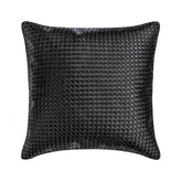 Tanner Black Throw Pillow Cover