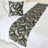 Circlewise Decorative Bed Runner and Pillow Cover