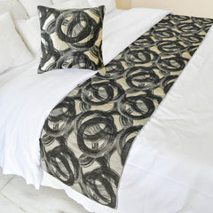 Circlewise Decorative Bed Runner and Pillow Cover