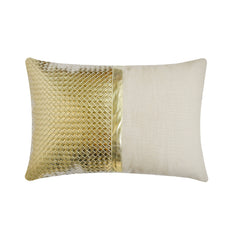 Lux Gold Lumbar Pillow Cover